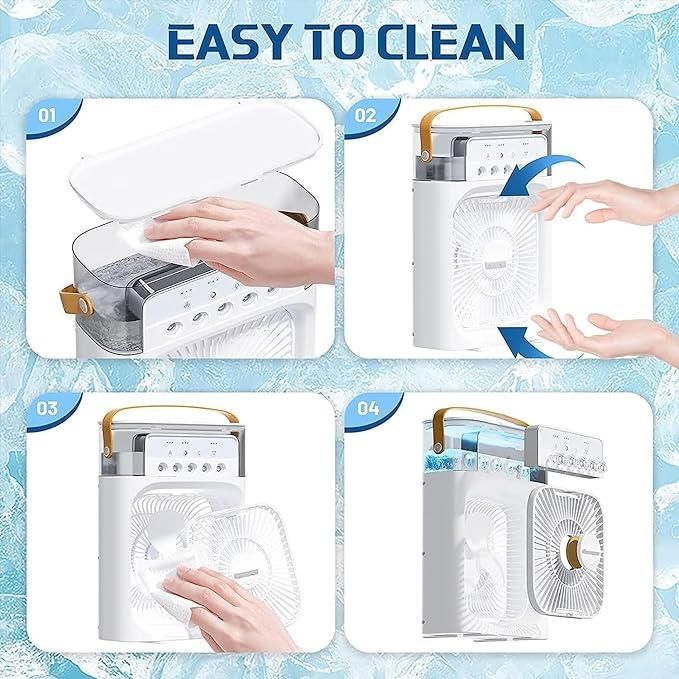 Stay Cool Anywhere with the Portable Mini USB Air Conditioner Fan! ❄️