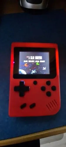 500 in 1 Retro Game for 2 Player, Handheld Classical Game PAD Can Play On TV | with Remote Hand Video Game- Multicolor