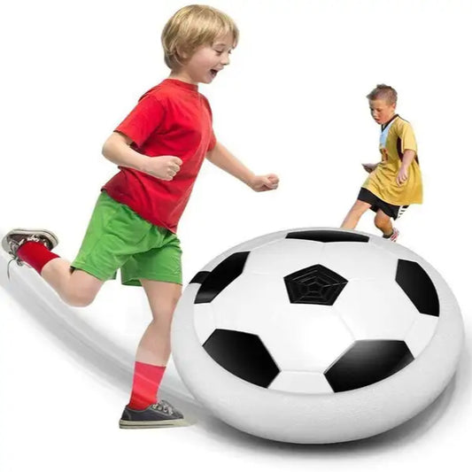 HoverBall™ – The Ultimate Indoor Football Game with LED Lights & Soft Bumper (Rainy Day Fun for All Ages!)