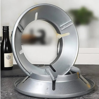 Gas Saver Burner Stand Gas Chula Burner Gas Saver Stand Jali Ring TrendTek Fire & Windproof Energy Saving, Gas Chula Support Stand 4 Legs Supported for Indian Gas