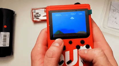 500 in 1 Retro Game for 2 Player, Handheld Classical Game PAD Can Play On TV | with Remote Hand Video Game- Multicolor
